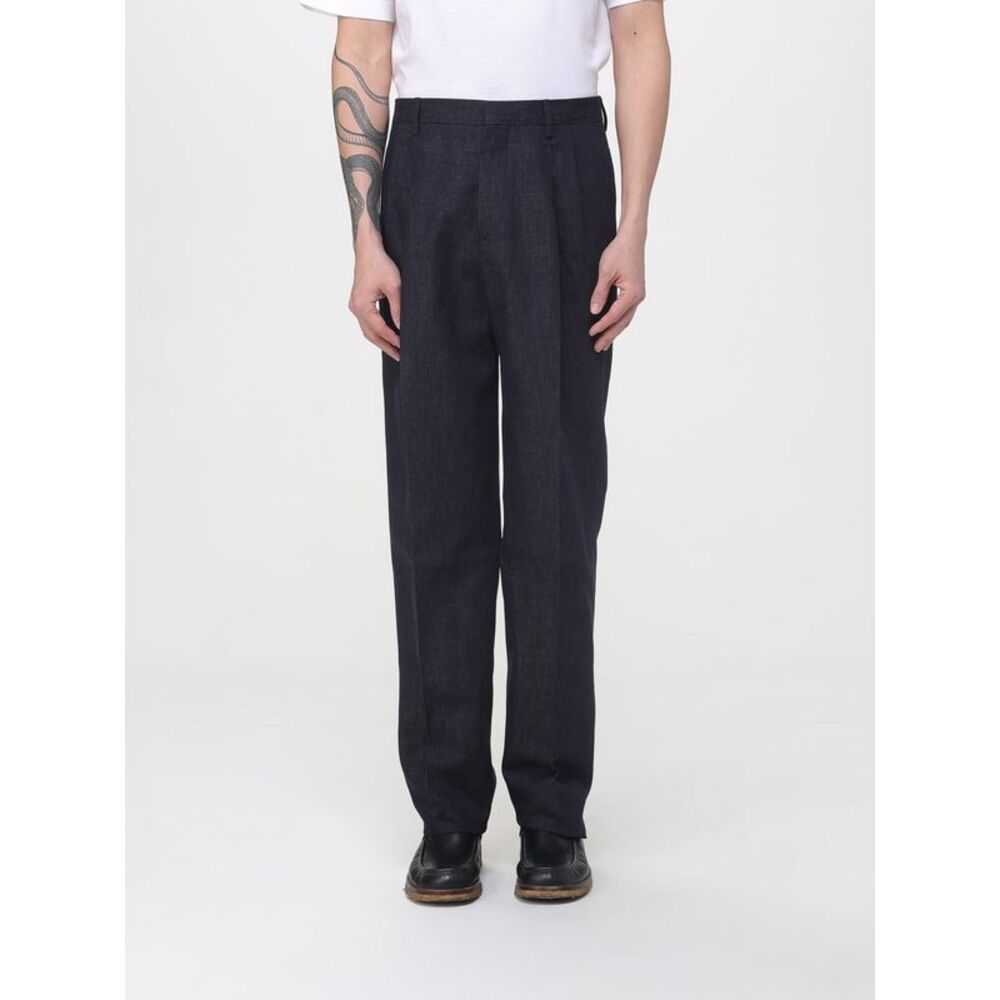 Lardini Men Gabardine Tailored Trousers Lardini